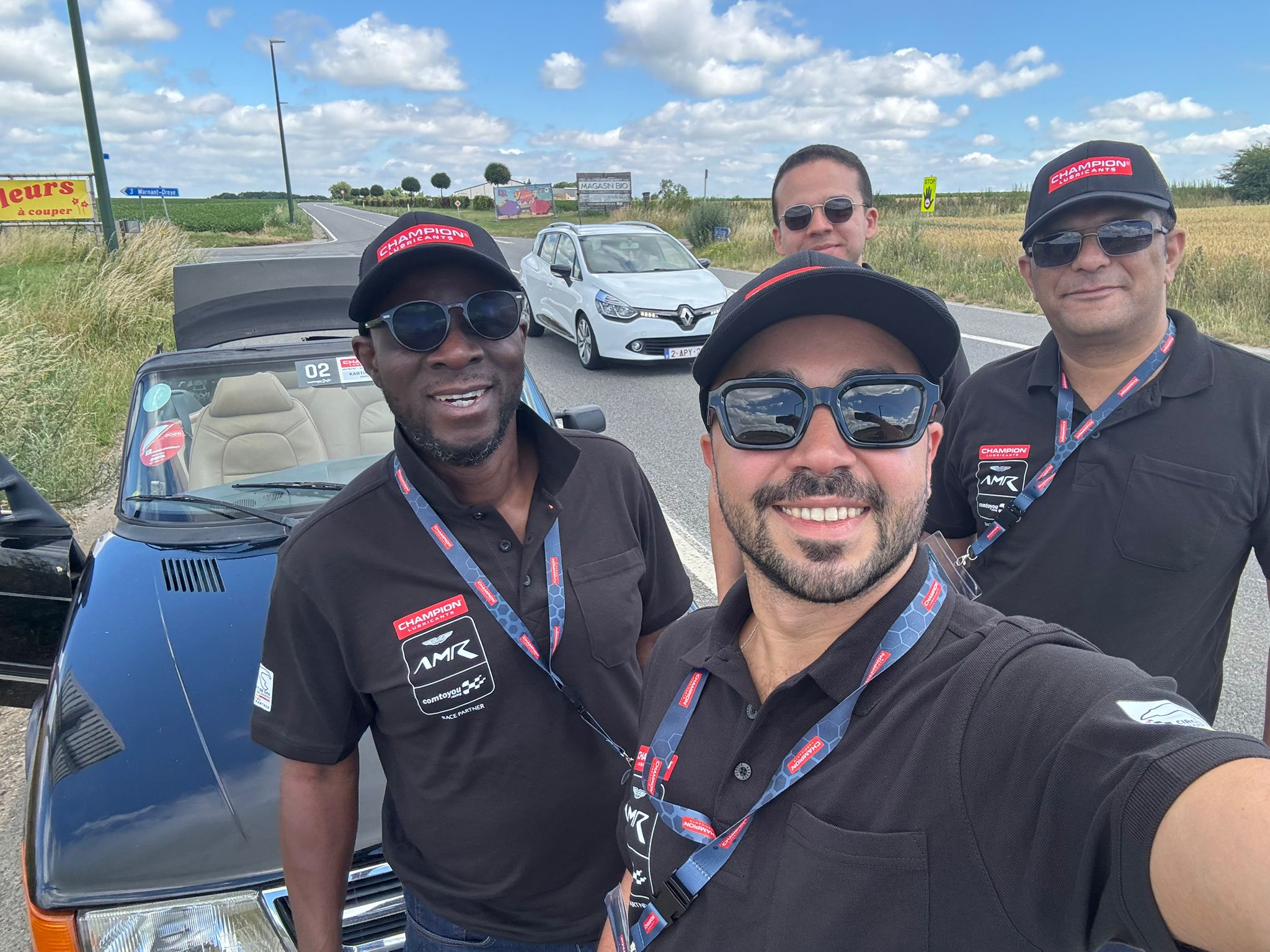 Champion Lubricants Flag at F1 Event